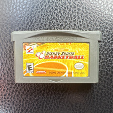 Disney Sports Basketball Nintendo Game Boy Advance GBA Konami E NTSC-U/C 2002