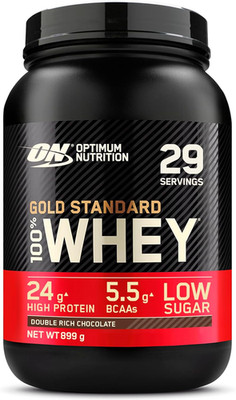 Optimum Nutrition Gold Standard 100% Whey, Proteinpulver, Geschmack Double Rich 