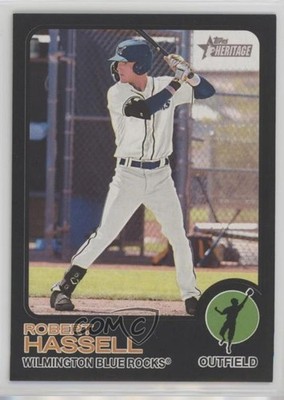 2022 Heritage Minor League Edition Black Border 48/50 Robert Hassell III 06z2