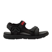 Lee Cooper Herren Sandalen Trekkingsandalen Klettsandalen Schwarz Rot