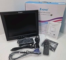Eyoyo 12  Security Screen Raspberry Pi Monitor 800x600 VGA HDMI BNC CCTV LCD TFT