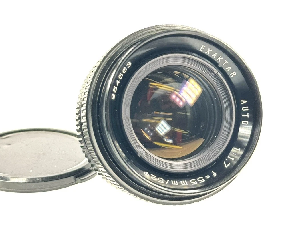 レンズ(単焦点) M42 EXAKTAR AUTO 55mm f1.7 25+ 55mm Focal Camera Lenses f/1.7 Maximum Aperture for sale