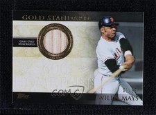 2012 Topps Gold Standard Relics 1/50 Willie Mays #GSR-WM HOF 0b0