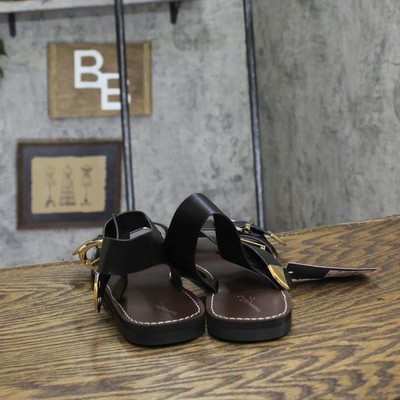 universal Thread Womens Mira Double Buckle Flat Sandals Black