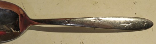 Supremacy Supre-Macy Edelstahl 7,5" Esslöffel einzeln 1 Stück USA Stern Besteck Rarität - Bild 4 von 10