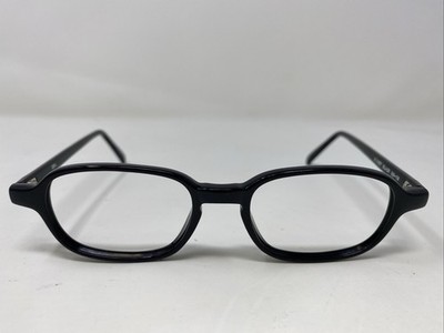 Ora Optical SIDNEY BLACK 50-18-135 Plastic Full Rim Eyeglasses Frame 217T
