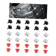 10 Sets Engine Splash Shield Screws,Heavy-Duty Splash Shield Guard Under Car