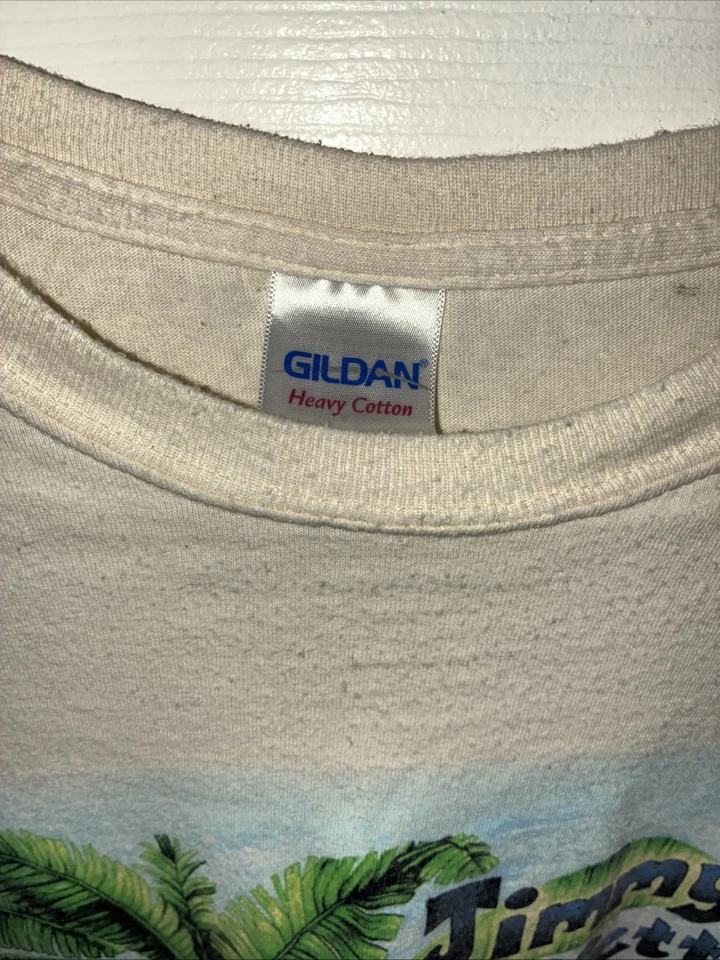 Camiseta Jimmy Buffett And The Coral Reefer Band Workin’ N’ Playin’ 2015 Talla 2XL Foto 3 de 4