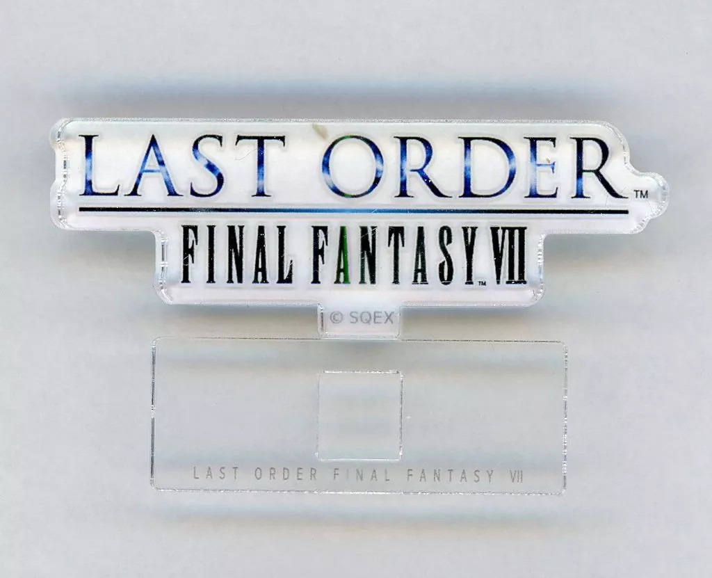 Acrylic stand/acrylic panel Last Order Final Fantasy VII Acrylic Stand 