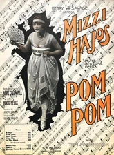 13905.Decor Poster.Home Interior design.Wall Art.Vintage Mizzi Hajos Comic Opera