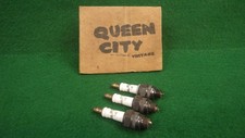 3x NOS Goodyear 14 spark plugs 1940s 10mm Packard Cadillac