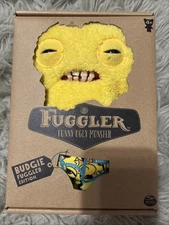 NEW! Fuggler Ugly Monster BUDGIE EDITION 9" Yellow Squidge Alien Plush #38