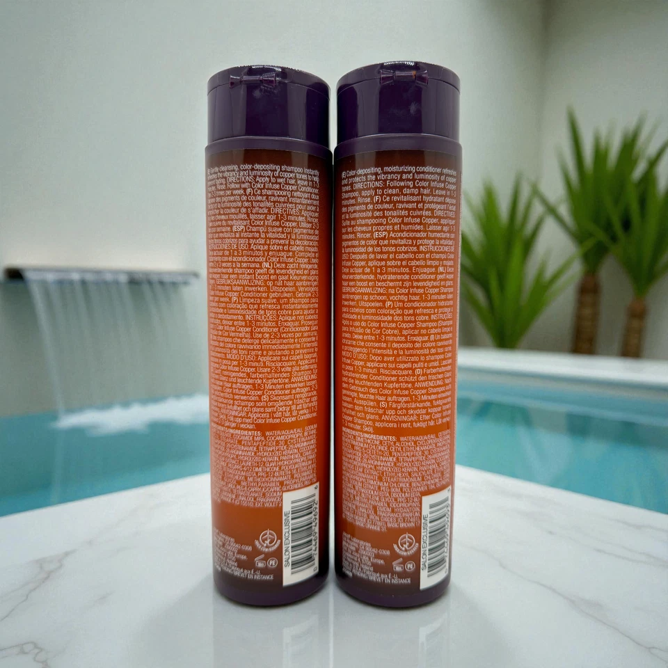 Joico Color Infuse Copper Shampoo & Conditioner Duo 10.1oz Each • DISCONTINUED - Image 2 of 4