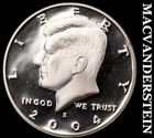 2004-S Silver Kennedy Half Dollar-Choice Gem Proof Lustrous No Reserve #i2725