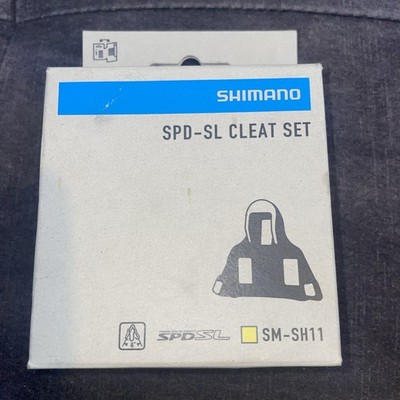 NEU Shimano SM-SH11 SPD-SL Fahrradplatten - 2 Stück, gelb