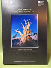 Epson S041405 8.5x11 Approx 30 Ultra Premium Photo Luster Inkjet Paper Opened