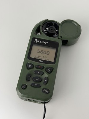 Kestrel 5500 Weather Station And Wind Speed Meter Green