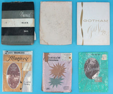 VTG Deadstock Lot 40s/50s Women's Nylons Stockings sz 9 Phoenix, Gotham, Cannon