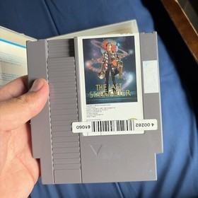 Nintendo NES The Last Starfighter With Hard Case-Previous Rental With Manual