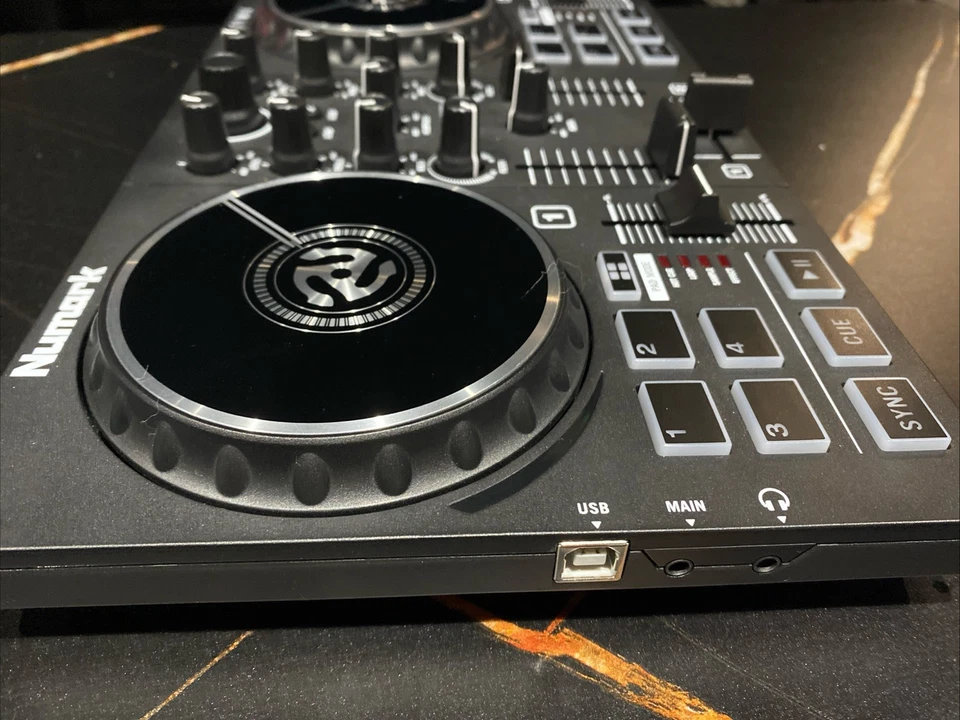 Numark Party Mix USB 2 Channel DJ Controller with Built-in Light Show - Image 2 of 4