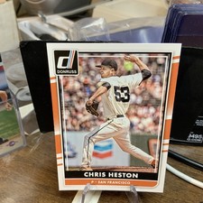 Chris Heston 2016 Donruss #135 San Francisco Giants Baseball Card