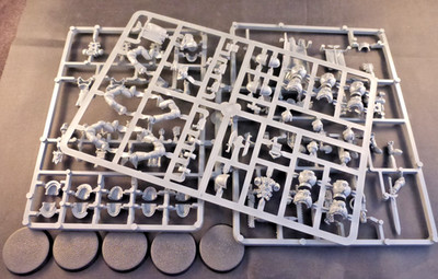 Space Marine Command Squad on Sprues Rare OOP - Warhammer 40K Space Marines