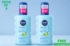 2 X NIVEA SUN After Sun Moisture Spray | Cools & Soothes the Skin | 200ml