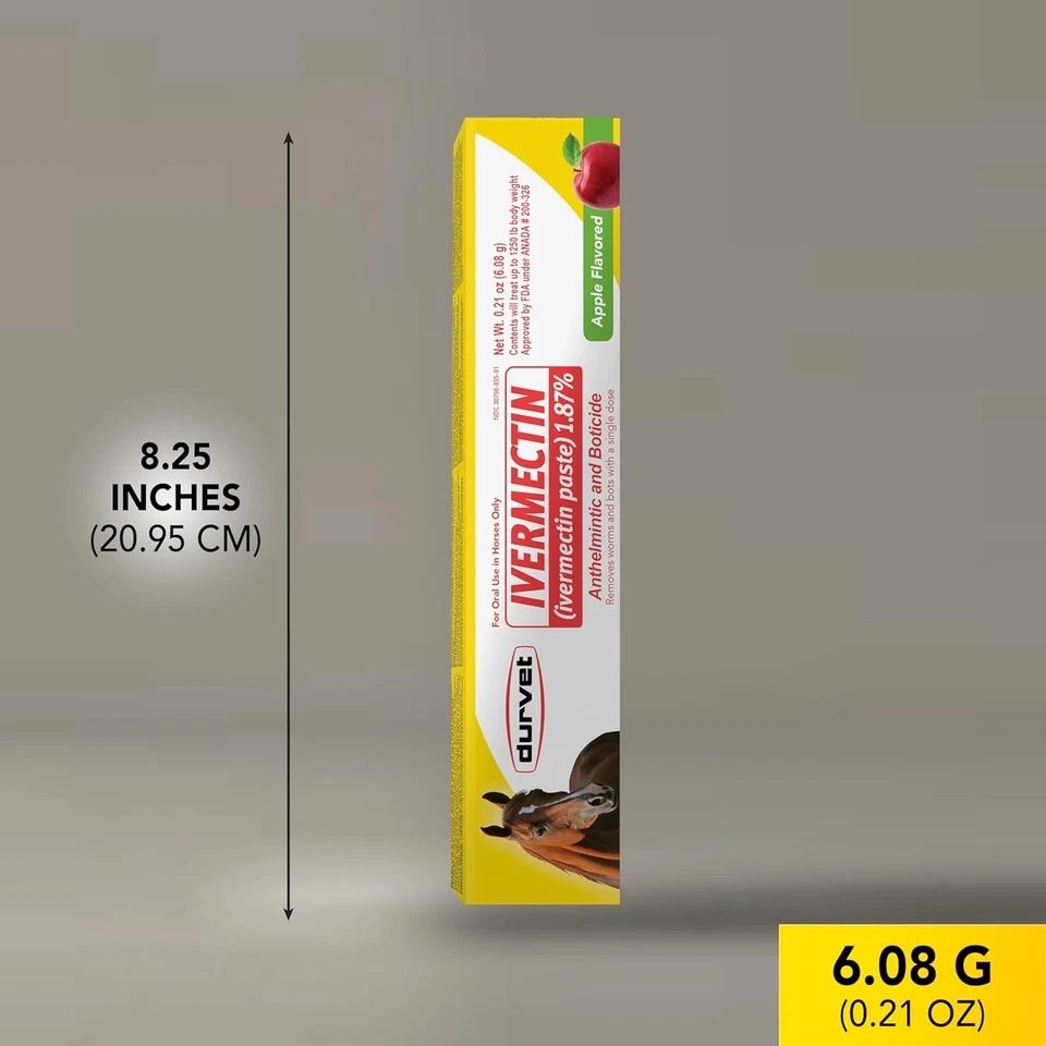 Horse Wormer Past Fruit Flavour Worm Paste Parasite Control Farm Supplies-pack 6 - Image 2 of 4