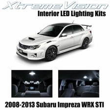 XtremeVision Interior LED for Subaru Impreza WRX STI 08-13 (6 PCS) Pure White