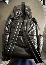 Beis Cargo Puffy Backpack in Black Multiple Pockets NEW without tags never used