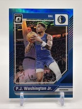 2024-25 Panini Donruss Optic - PJ Washington Jr. #74 Aqua Prizm /225 SSP Mavs