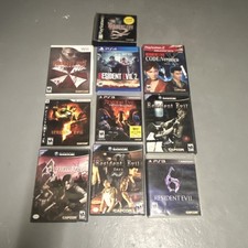 Capcom Resident Evil Collection PS1 PS2 PS3 PS4 GameCube Manual Included
