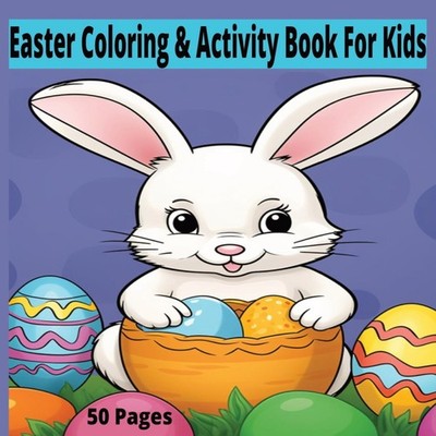 Easter Activity Book For Kids Under 9 Easter Basket Stuffers For