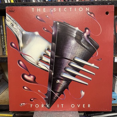 The SECTION - Fork It Over (1977) ORIGINAL VINYL LP. VG+. US Capitol LP. CutOut