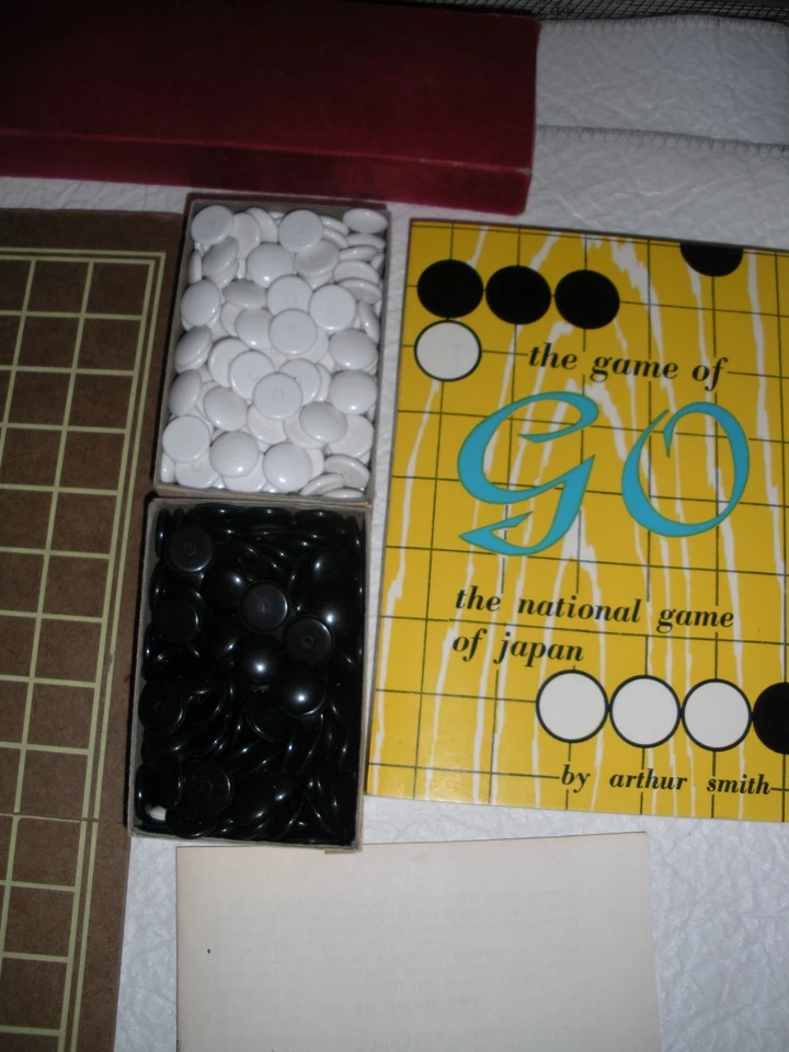 1951 "Game Of Go"by Cardinal With Wooden Board, Directions & Stones + Book - Image 3 of 4