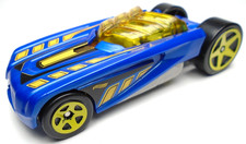 2020 HOT WHEELS HW PHARODOX BLUE DIECAST 2 3/4" RACE CAR W/ YELLOW BLACK & GRAY