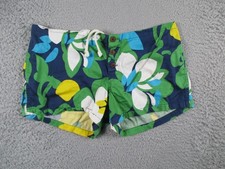 Jams World Shorts Womens Medium Green Butt Cuts Surf Line Hawaii Vintage