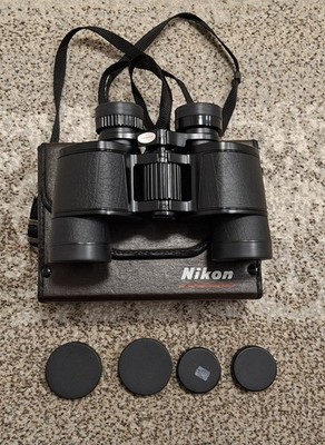 Fernglas NIKON 7x35 9,3° mit Original Leder Tasche Neu 