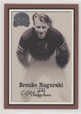 2000 Fleer Greats of the Game Bronko Nagurski #85 HOF 7ka