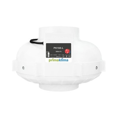 Prima Klima Rohrventilator PK160-L 160 mm 800 m3/h Grow Abluft Lüftung Neu