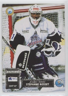 1996-97 Elinchrom Swiss Hockey Stephane Rosset #474 7ez