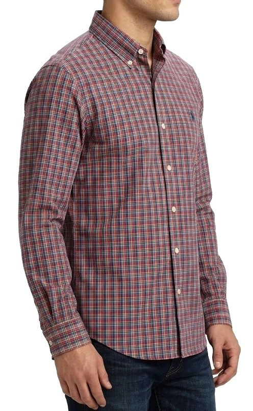 POLO RALPH LAUREN RL | Mens Multicoloured Plaid Western Check Shirt | 16 - 40/41