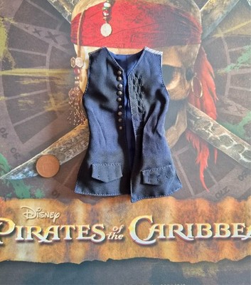 Hot Toys POTC DMC Cpt Jack Sparrow DX48 Waist Coat lose Maßstab 1:6