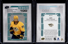 2022-23 UPPER DECK POPULATION COUNT 100 PC-11 MATT DUCHENE