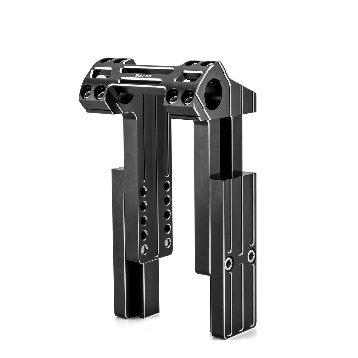 Handlebar Riser Black 2 1/2 Inch Tall Aluminum s Kit With Stud Fits For  96-Later Harley Davidson Softail Springer, Heritage Springer, Cross Bones,  Bad Boy, FLSTS With 1.0\\\, image size:1200x1200