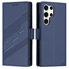 Fashion Leather Magnetic Wallet Cover For Samsung Galaxy S25 Ultra/S25 Edge/A56