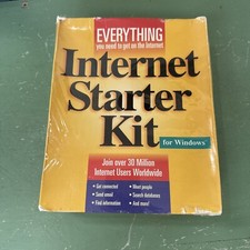Everything You Need Internet Starter Kit for Windows 3.1 New Sealed