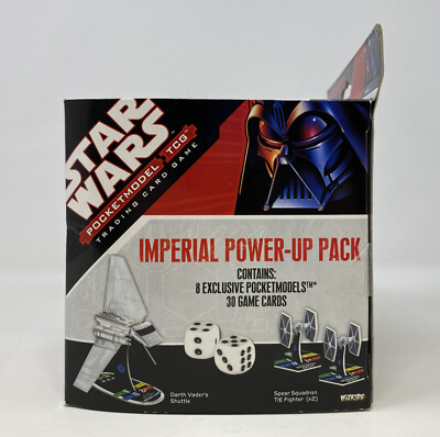 Star Wars Pocketmodel Imperial Power-Up Pack – Deutsche Version, Mit 8 Modellen & 30 Karten, Sammelkartenspiel