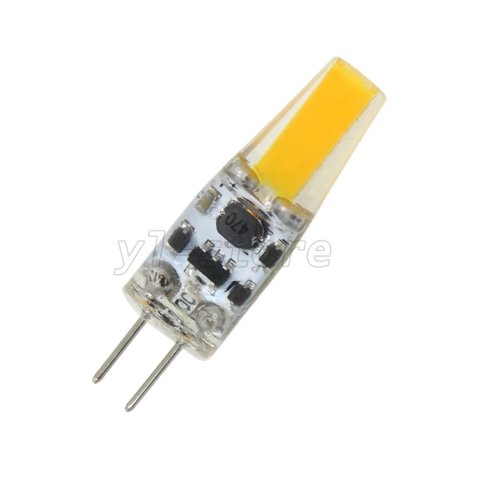 10X G4 Bi-Pin T3 1505 COB LED RV/Boat Light Bulb Silicone Lamp 12-24V Warm White - Image 4 of 4