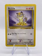Meowth 56/64 - Jungle -  Please Read the Description!